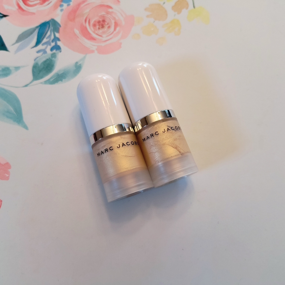 Marc Jacobs Coconut Gel Highlighter Dew Drops In Shade 50 Dew You? X 2 5mls